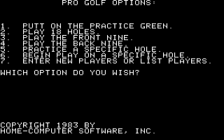 Pro Golf Screenshot 1